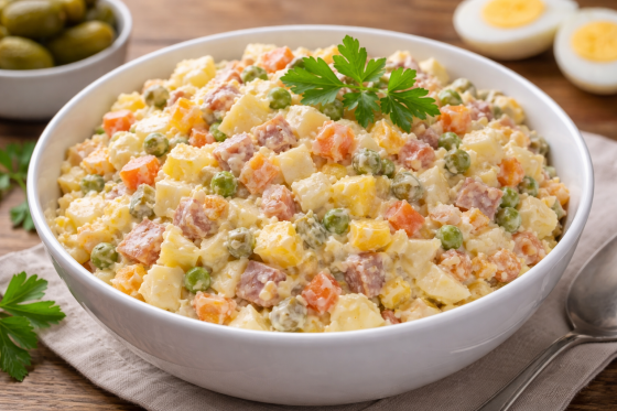 Bramborový salát kontaminovaný listerií